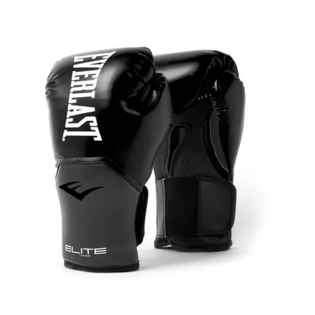 Everlast Elite Pro Style Gloves Black 12 oz 