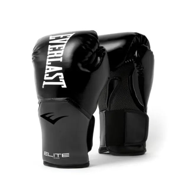 Everlast Elite Pro Style Gloves Black 10 oz 