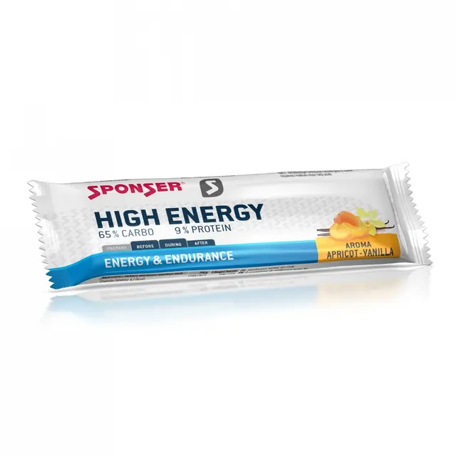 Sponser High Energy Bar Vanilla/Apricot 